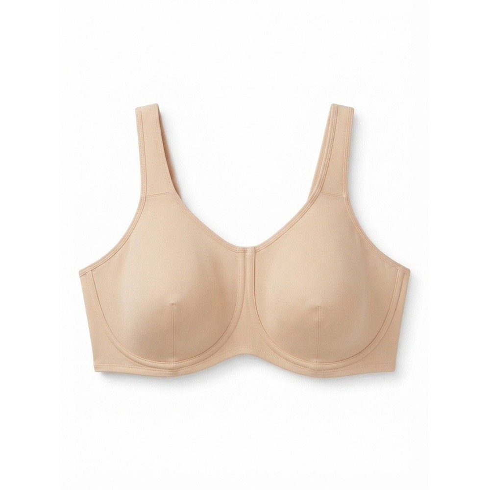 syrokan bra 44f Plus Womens Curvy Comfort Stretch Beige Full Coverage
